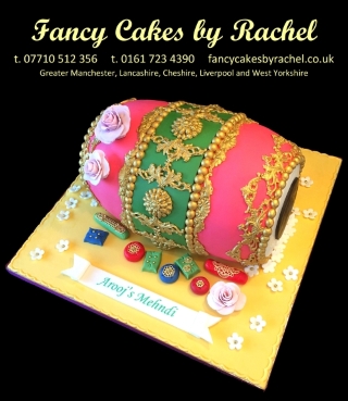  Mehndi  cakes Manchester  Fancy Cakes by Rachel